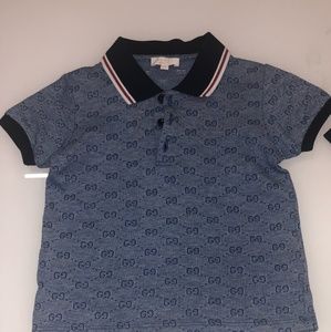 Boy's Authentic Gucci Polo Shirt